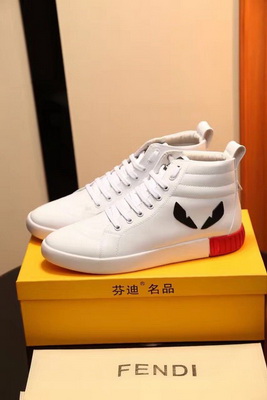 Fendi High-Top Fashion Men Shoes--003